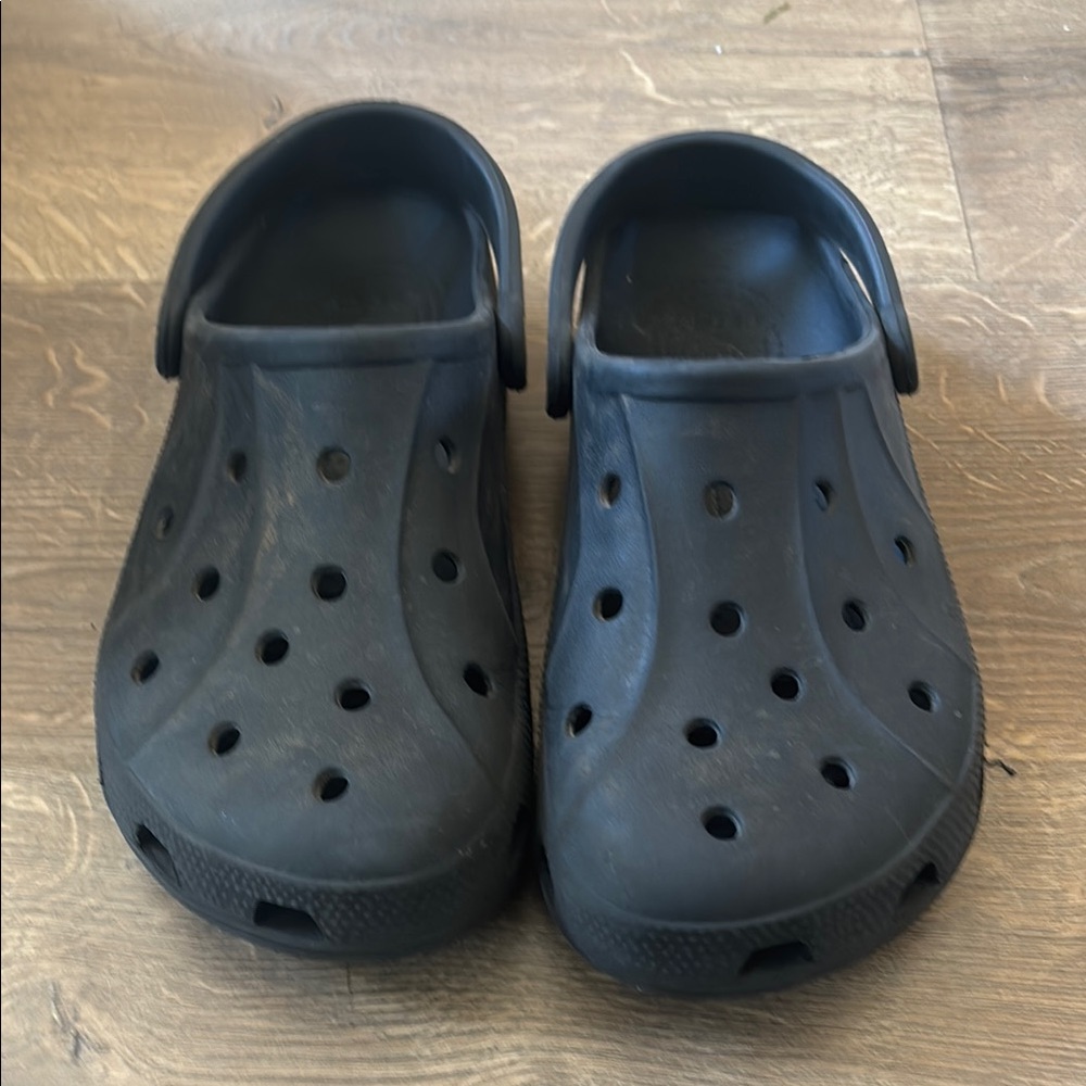 Croc Black Slip-On Clog Sandals